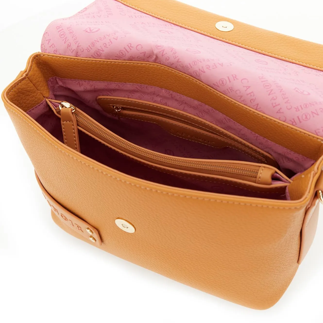 CafèNoir Borsa Spalla Pattina Arancio Donna