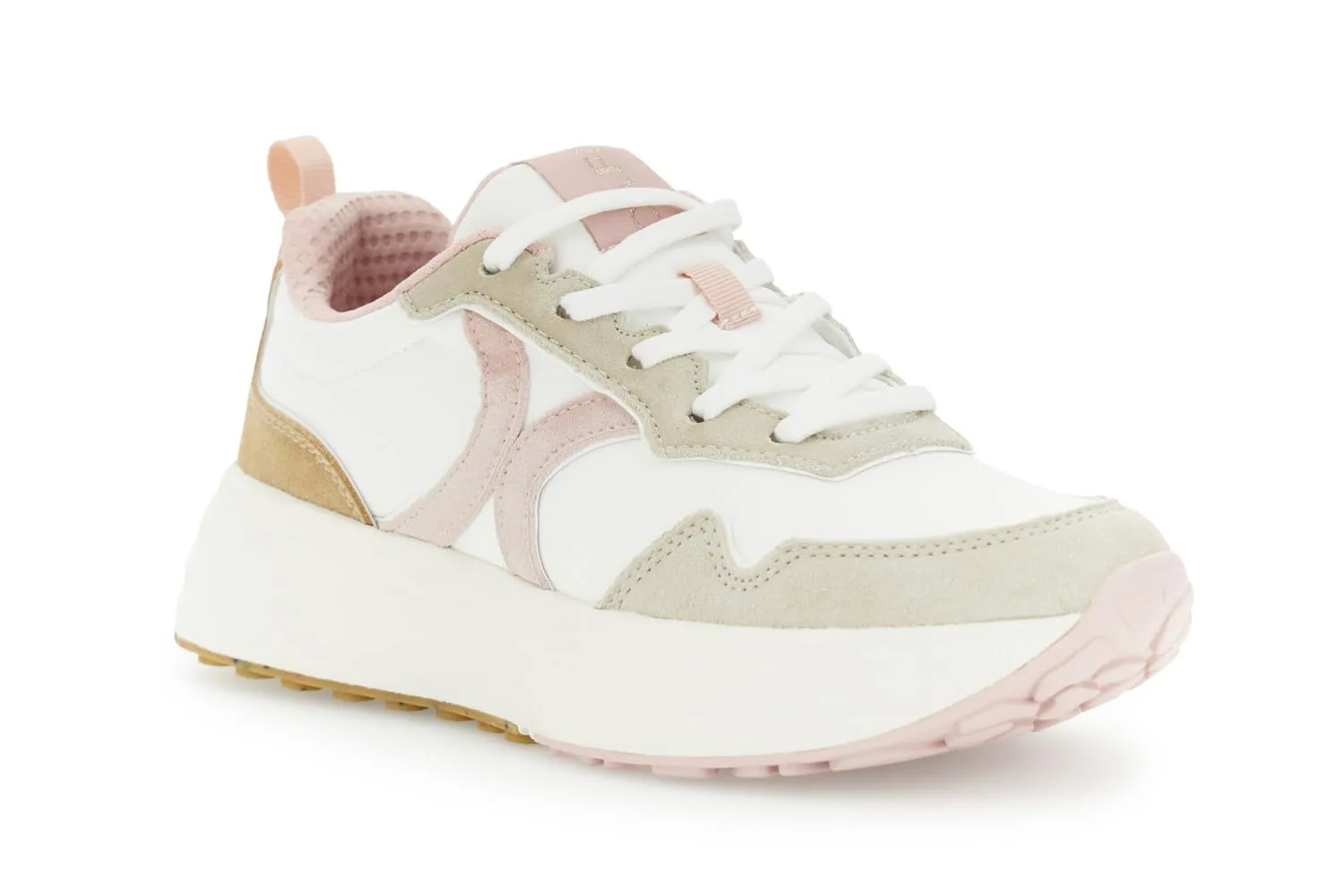 CafèNoir Sneakers Donna Tessuto e Pelle Glitter 37 EU