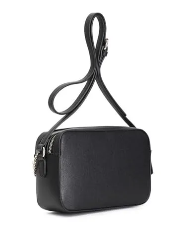 CafèNoir Borsa Donna Nero Logo Embossed