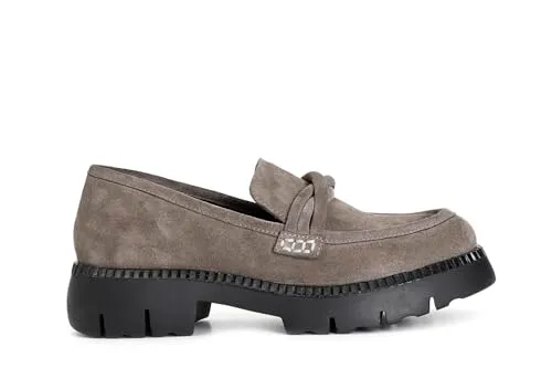 CafèNoir Mocassino Donna Scamosciato Taupe Mignon