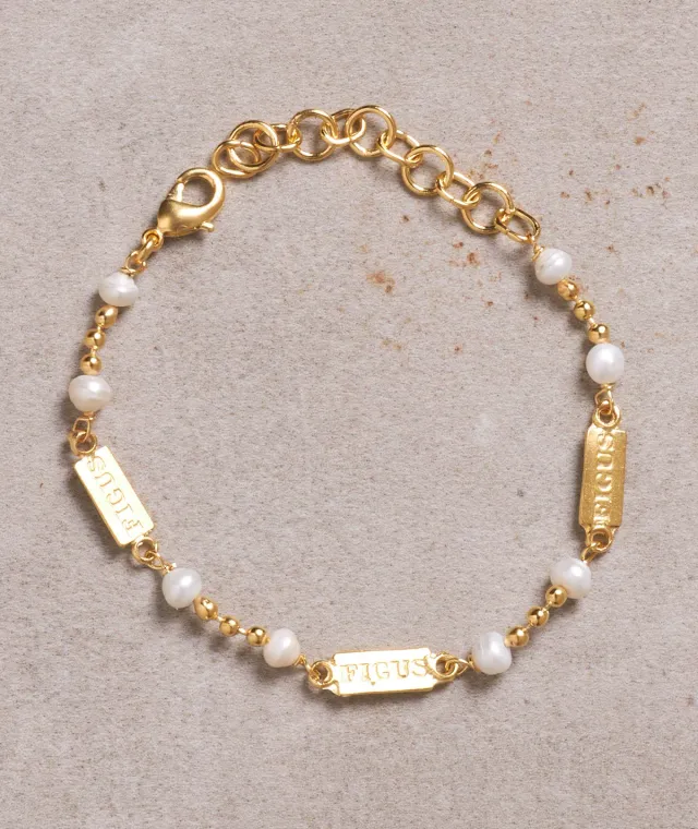 Figus Toilet Perla Gold bracciale oro regolabile 17-21cm