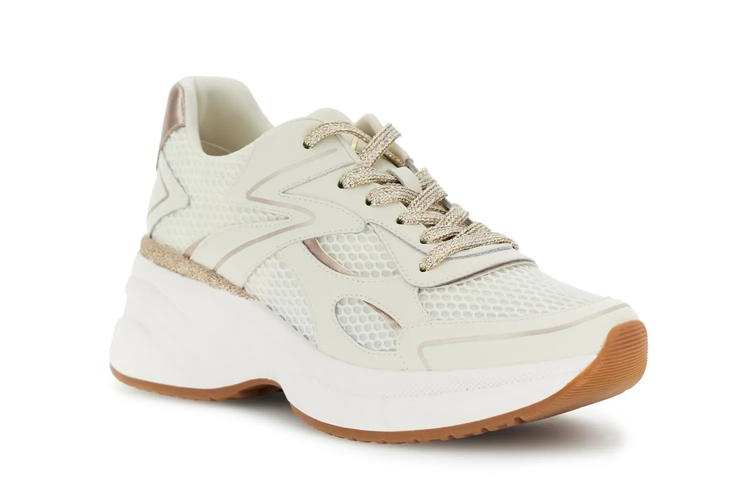 CafèNoir Running Sneakers Donna Off White Platform