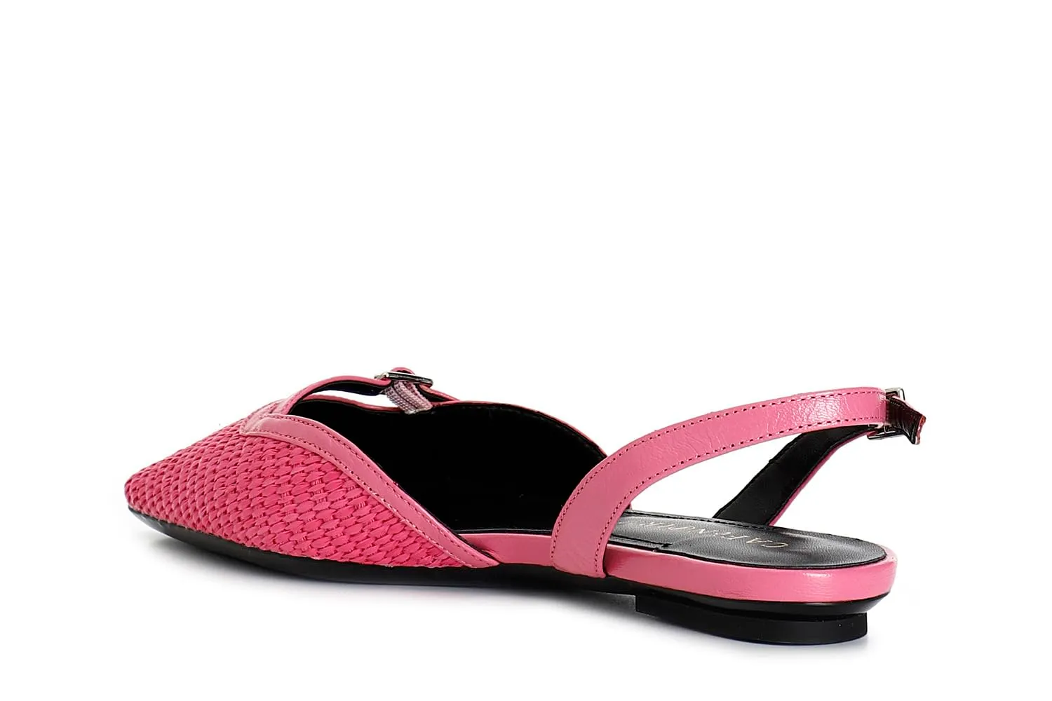 CafèNoir Slingback Paglia Decolleté Donna Osso