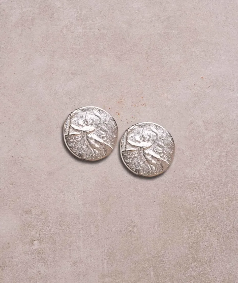 Figus Orecchini Moneta Silver orecchini argento