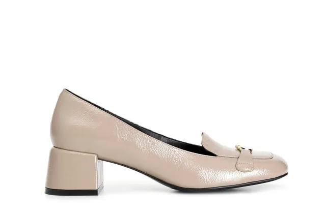 CafèNoir Ballerina Donna Naplak Taupe Vaschetta Tacco 45