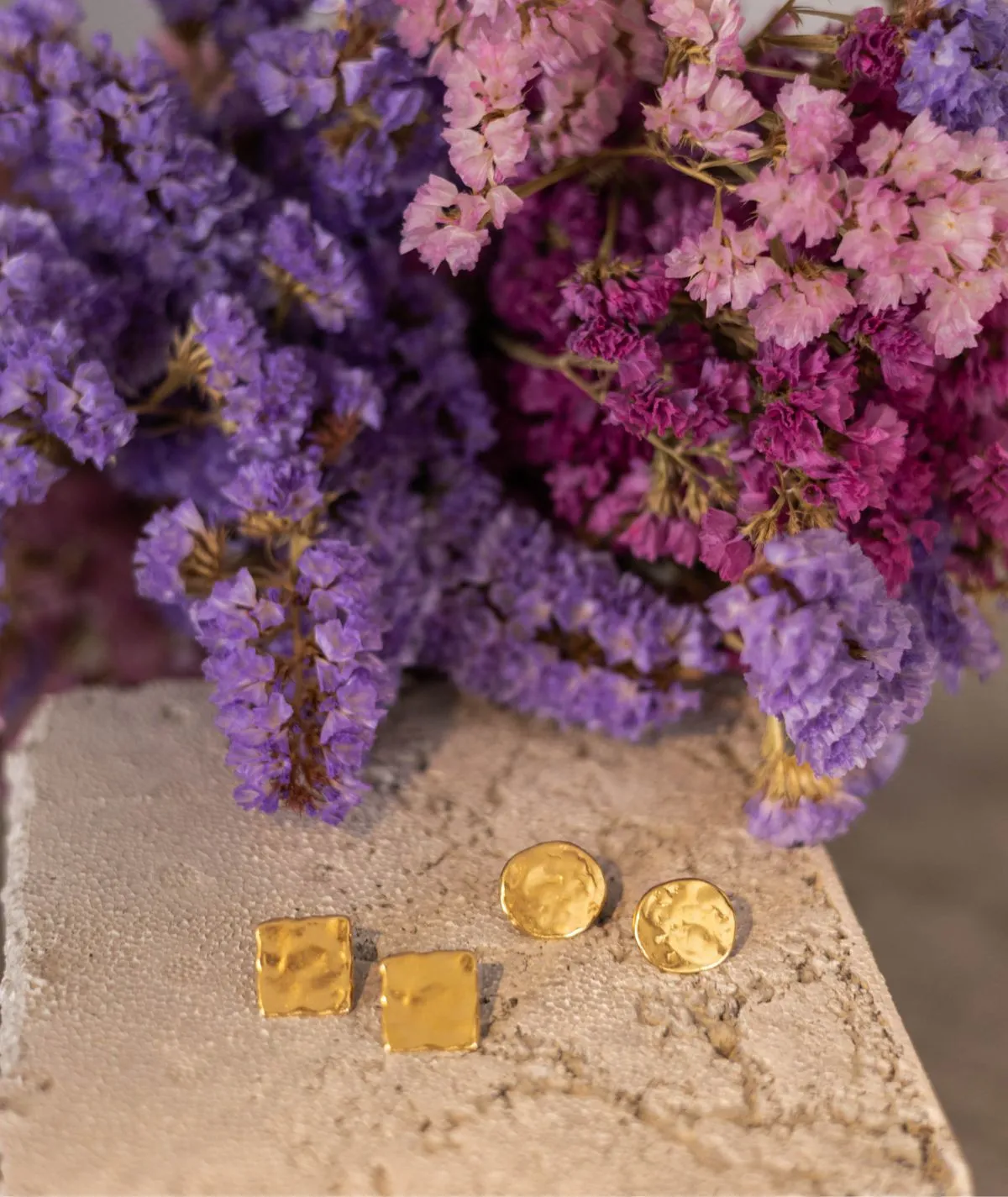 Figus Mignon Tondo Orecchini Gold Anallergici