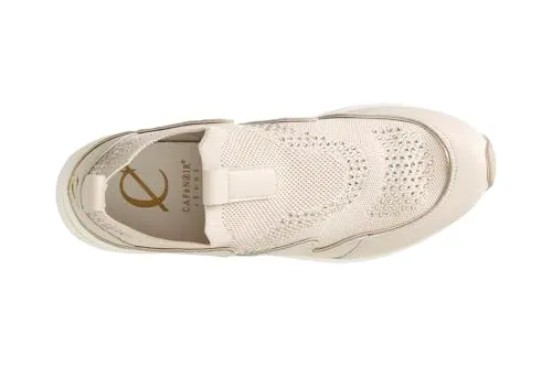 CafèNoir Slip-on Tessuto Strass Sneakers Donna 39 Cipria