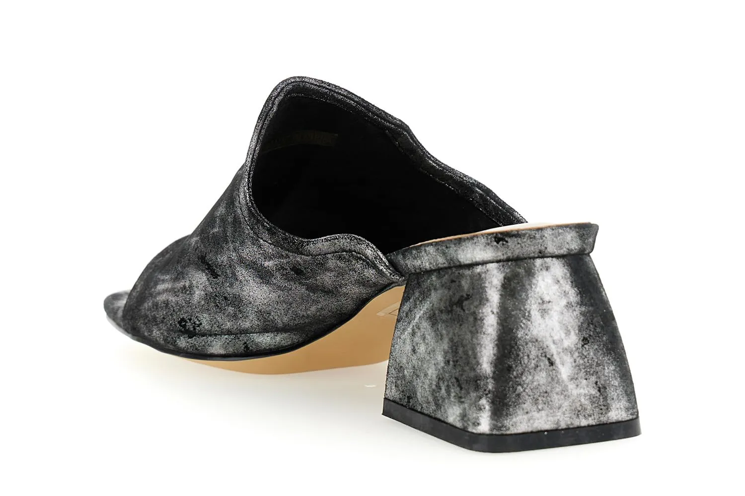 CafèNoir Ciabatta Camoscio Laminato Tacco 6,3