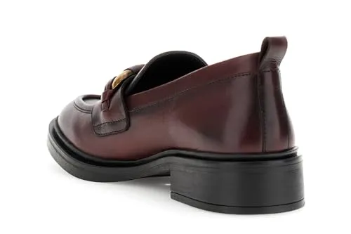 CafèNoir Mocassini Pelle Fasciato Donna Bordeaux 39