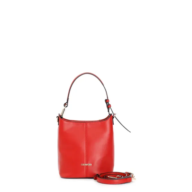 CafèNoir Secchiello Maxi Anello Bauletto Rosso