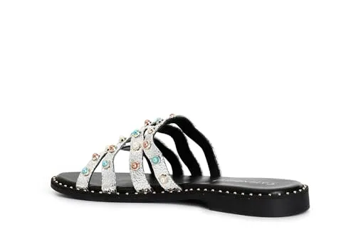 CafèNoir Ciabatta Multilistini Argento Cabochon