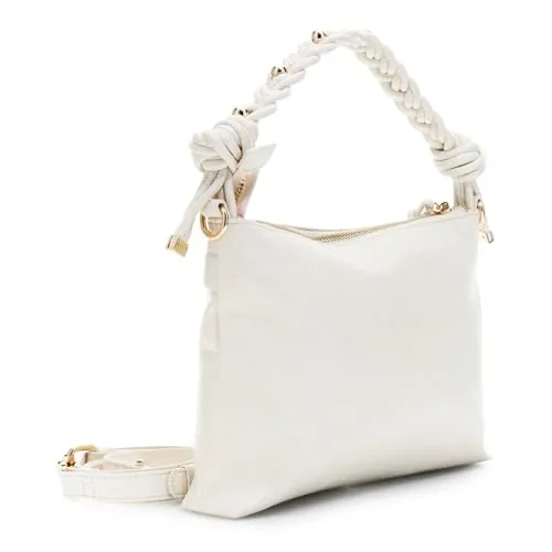 CafèNoir Clutch Pelle Stropicciata Burro con Mignon