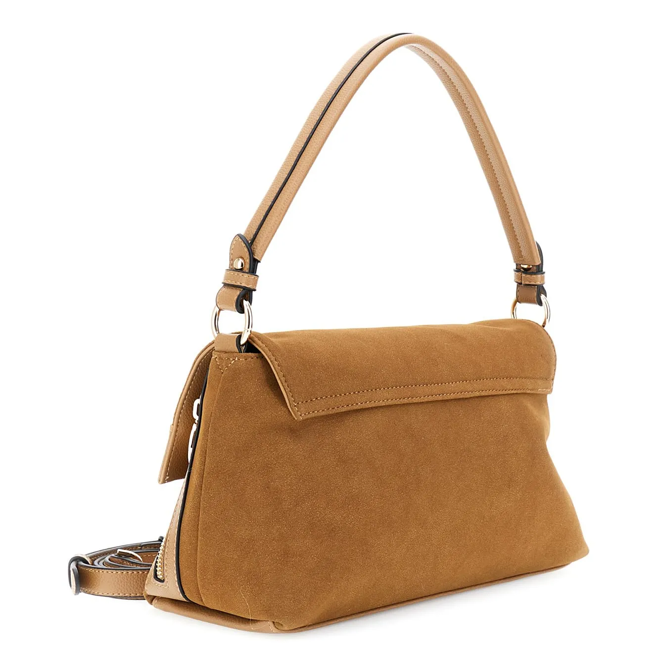 CafèNoir Sacca Morbida Pattina Borsa Cuoio Suede