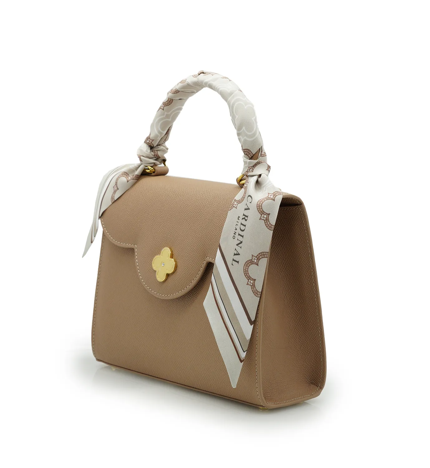 Cardinal Milano Powder foulard twilly pura seta