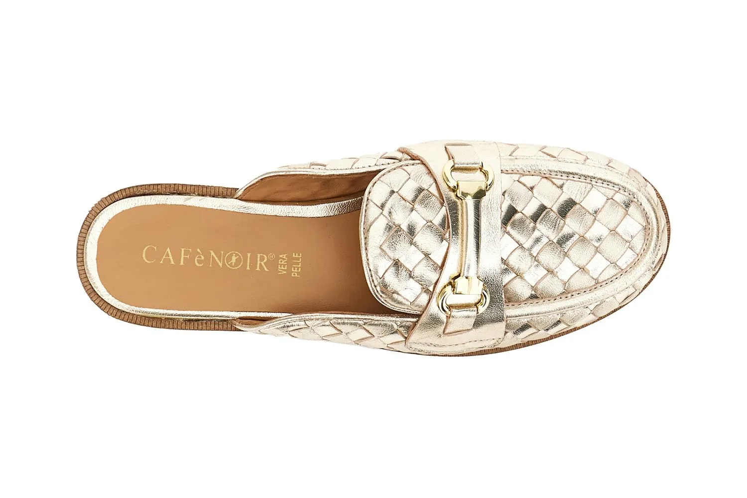 CafèNoir Sabot Pelle Morsetto Donna Tacco 1,8 cm