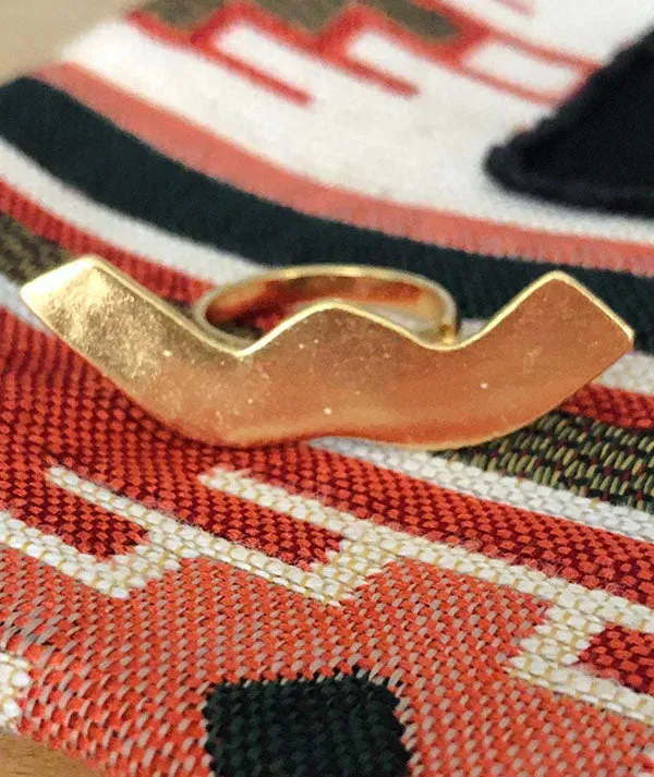 Figus Frida Gold anello oro regolabile