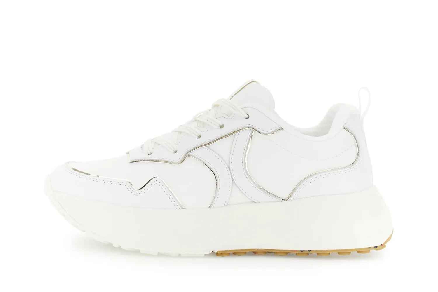 CafèNoir Sneakers Tessuto Pelle Bianche Donna 36 EU