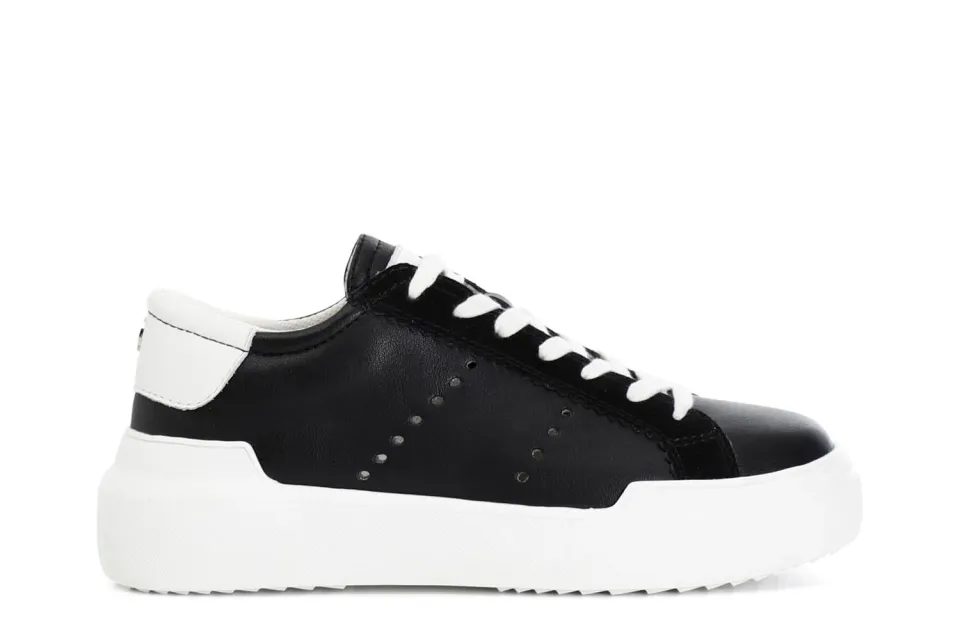 CafèNoir Sneakers Allacciata Donna Nera 39 Glitter