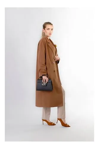 CafèNoir Borsa Saffiano Logo Ovale Tracolla