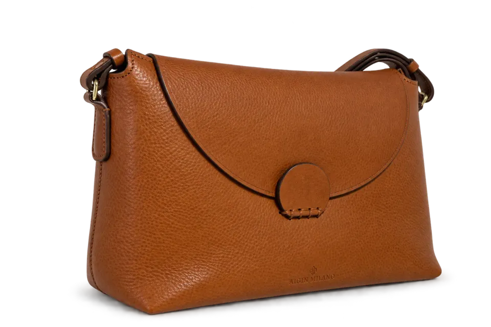 Aigin Milano Icon Borsa Tracolla Pelle Compatta