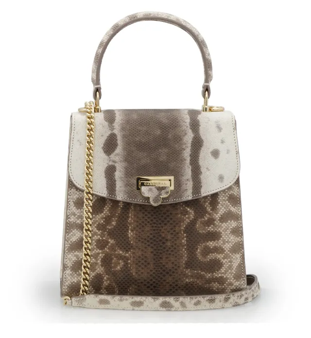 Cardinal Milano Tiffany Brown borsa karung marrone opaca