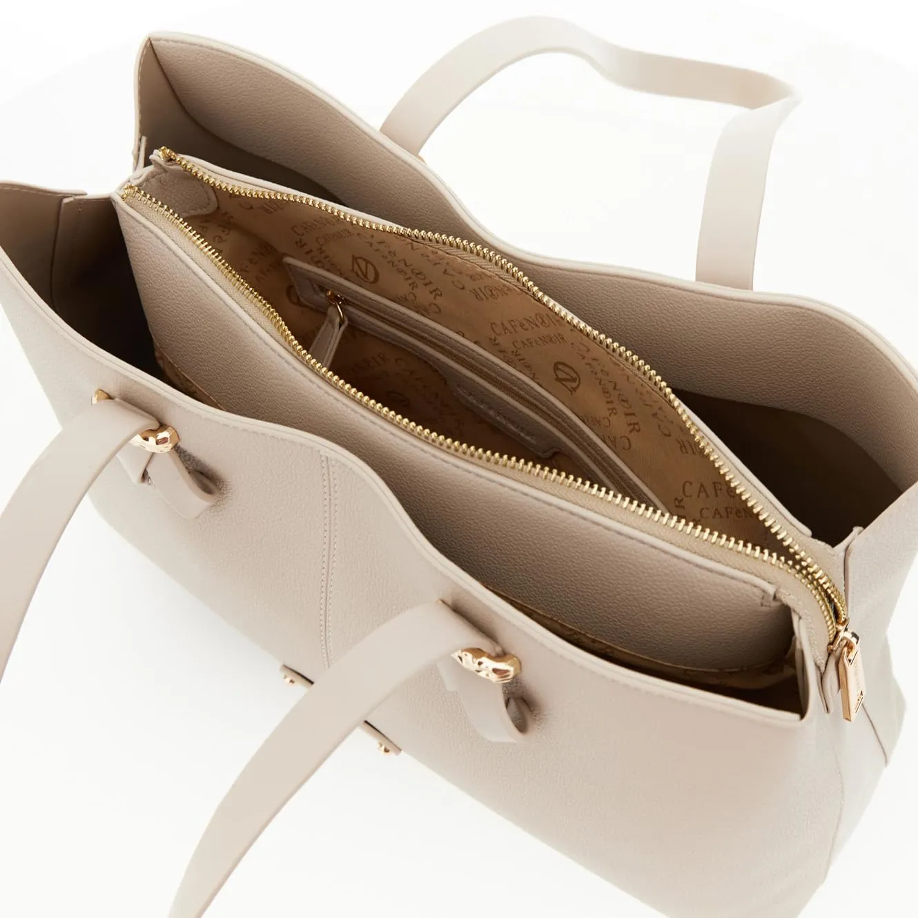 CafèNoir Shopping Bag Effetto Pelle Nude Martellata