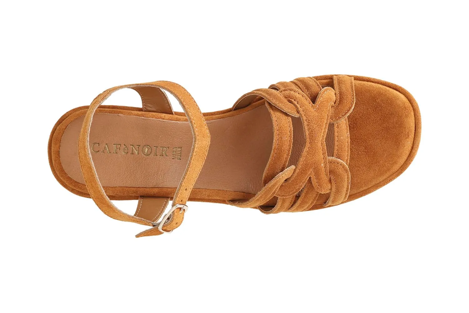 CafèNoir Gilda sandali donna camoscio cuoio 39