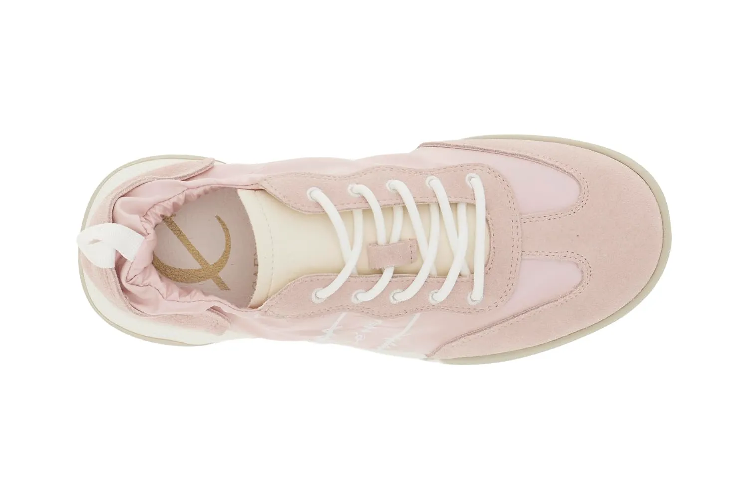 CafèNoir Nylon Sneakers Donna Cipria Scamosciata 36 EU