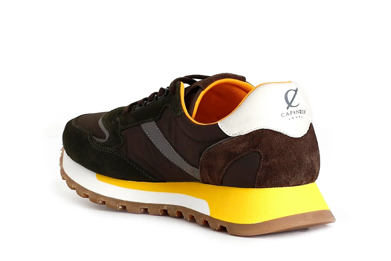 CafèNoir Sneakers Uomo in Pelle Multi Militare 40 EU