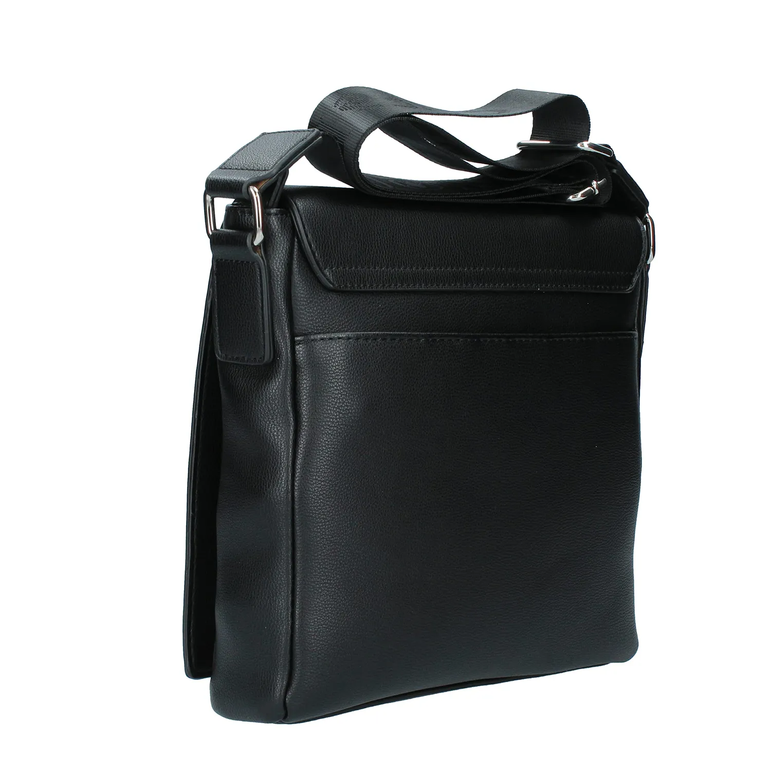 CafèNoir Borsello Uomo Zip Pattina Nero