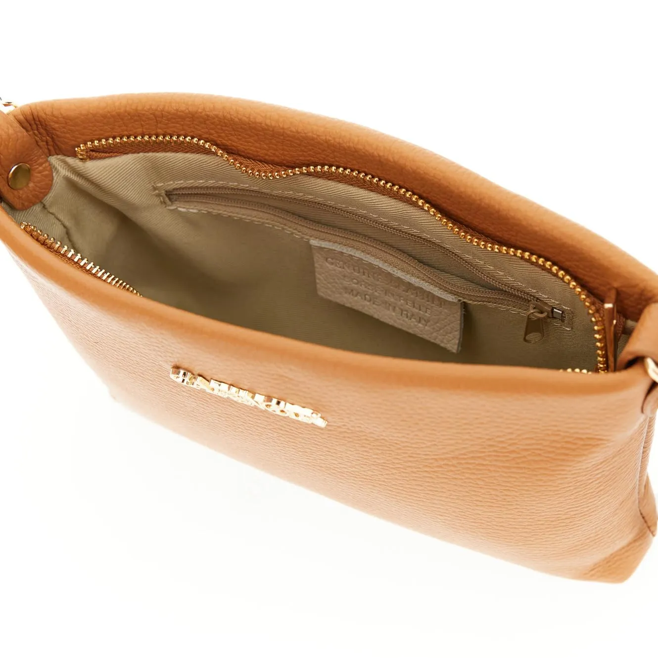CafèNoir Pochette Pelle Dollaro Tracolla Catena Donna