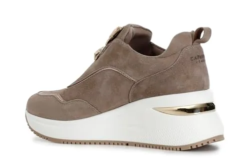 CafèNoir Slip-on Donna Camoscio Taupe Gioiello 39