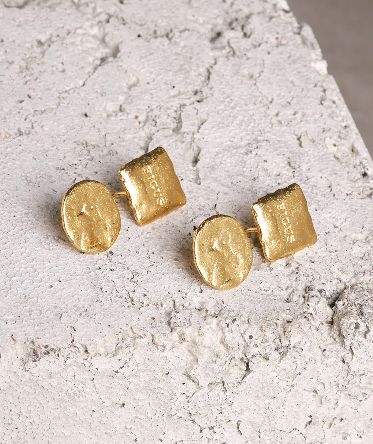 Figus Miami Gold orecchini in oro zecchino