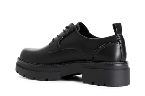 CafèNoir Derby Donna Similpelle Nero Strass 37 EU