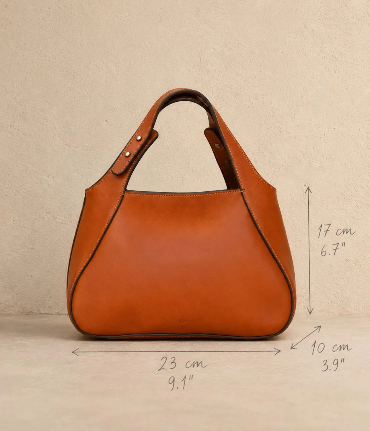 Aigin Milano Leather in Motion borsa pelle piccola
