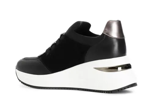 CafèNoir Slip-On Donna Nere Strass Elastici