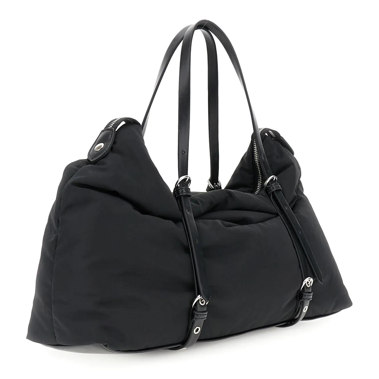 CafèNoir Shopping Nylon Imbottita Cinghie Fibbia Unica