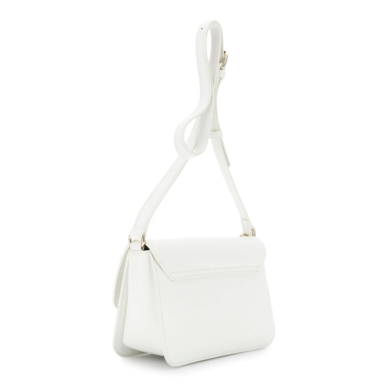 CafèNoir Borsa Spalla Bianca Decorata Donna
