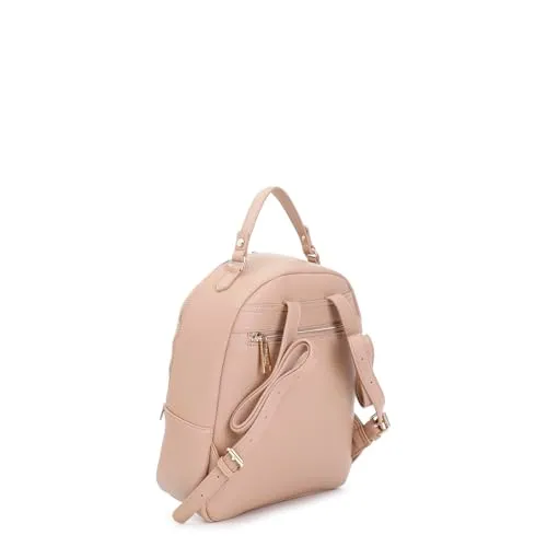 CafèNoir Zaino Trapuntato Donna Cipria Onesize Logo Metallo