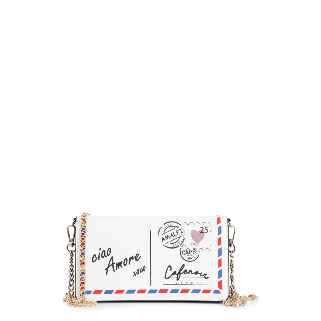 CafèNoir Pochette Stampa Cartolina Multicolor Catena