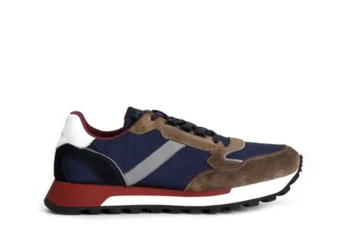 CafèNoir sneakers uomo pelle scamosciata taupe 39