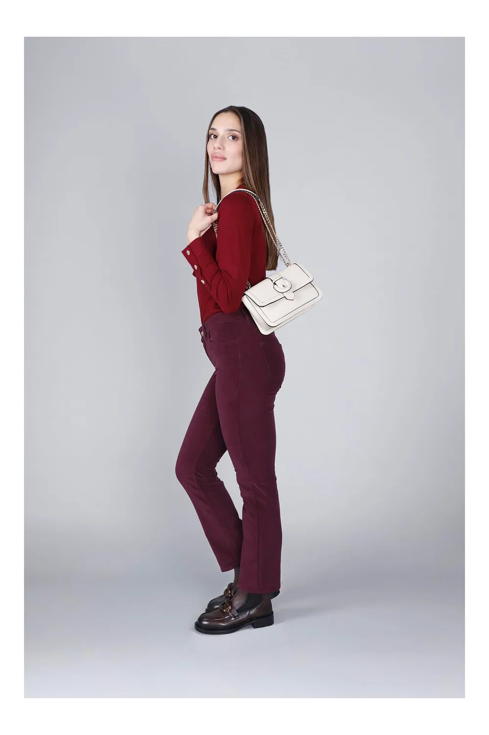 CafèNoir Tracollina Rigida Pattina Beige Donna