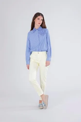 CafèNoir Sigaretta Tinto Capo pantaloni donna in cotone