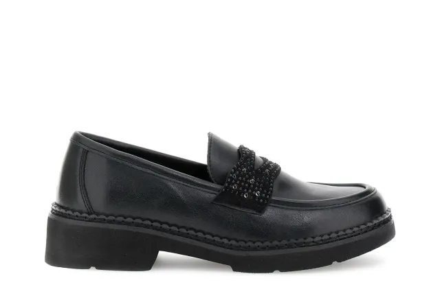 CafèNoir Passante Strass mocassini nero 39 EU