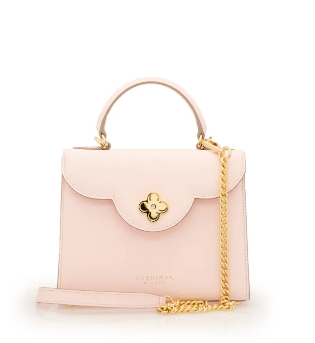Cardinal Milano First Lady Small Pink borsa pelle rosa