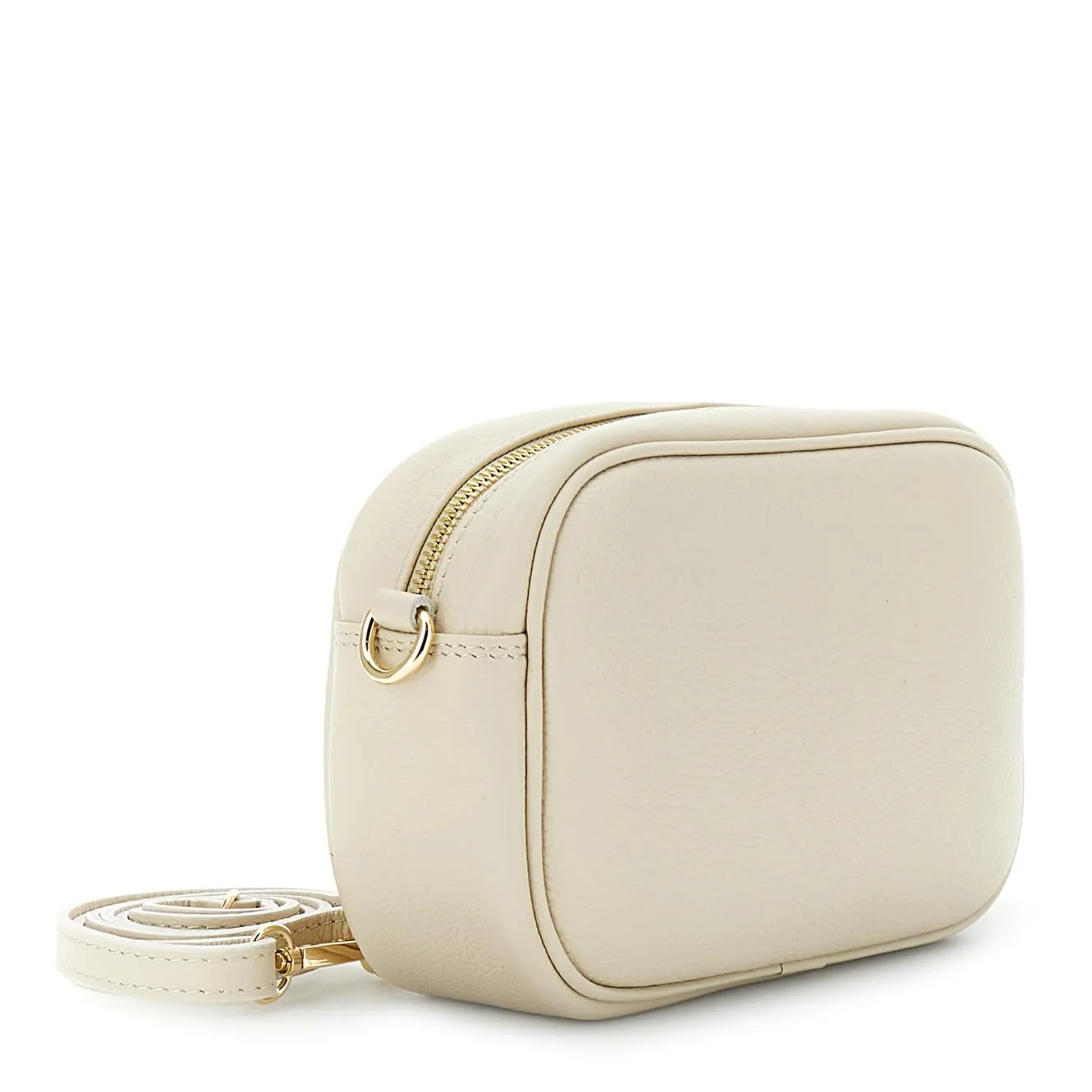 CafèNoir Camera Bag donna pelle martellata nappina