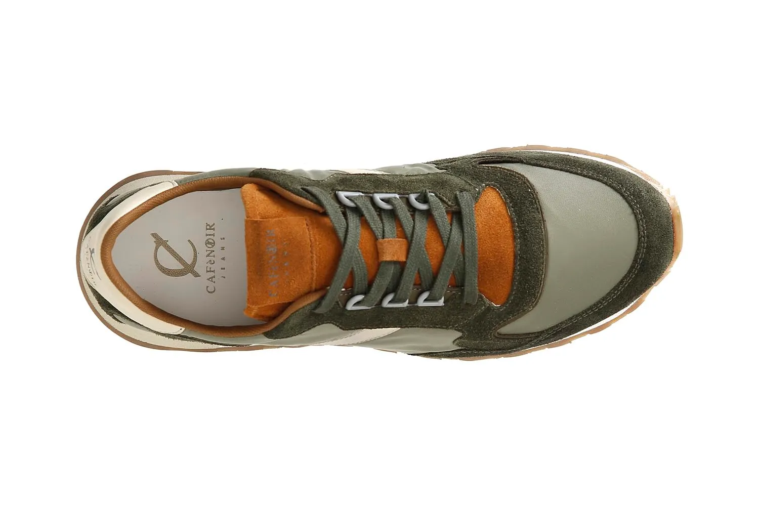 CafèNoir Sneakers Pelle Scamosciata Uomo Verdi 39