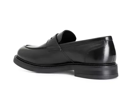 CafèNoir Mocassino Uomo Pelle Cucitura Ornamentale