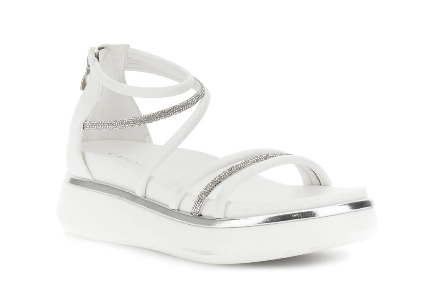 CafèNoir Sandali Asimmetrici Donna Bianchi 39
