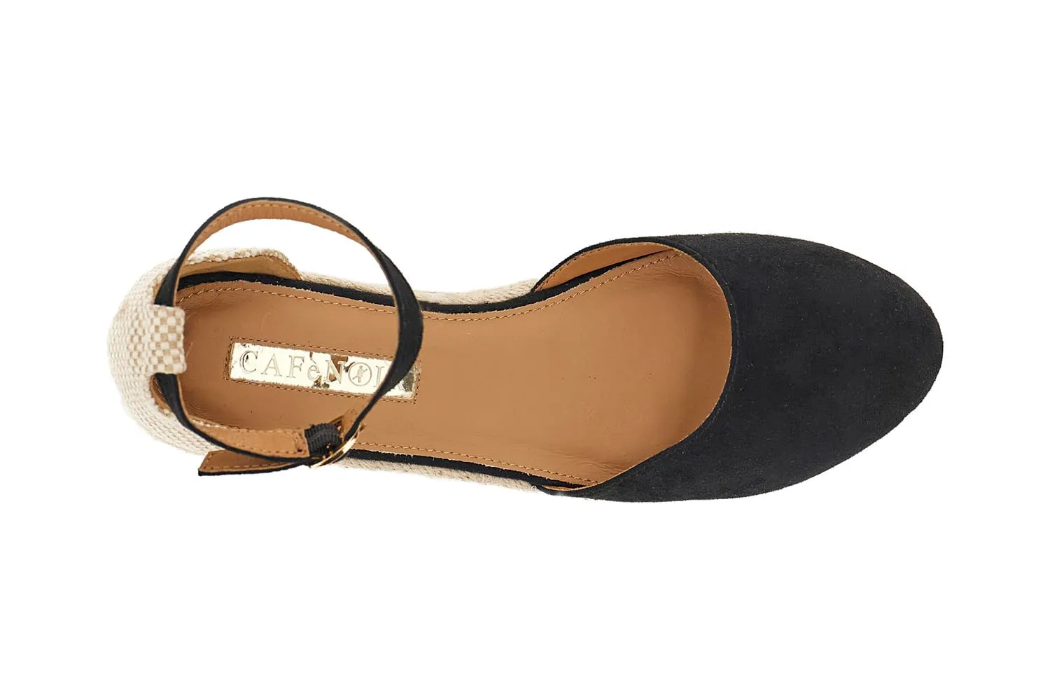 CafèNoir Sandali Zeppa Donna Microfibra Punta Chiusa
